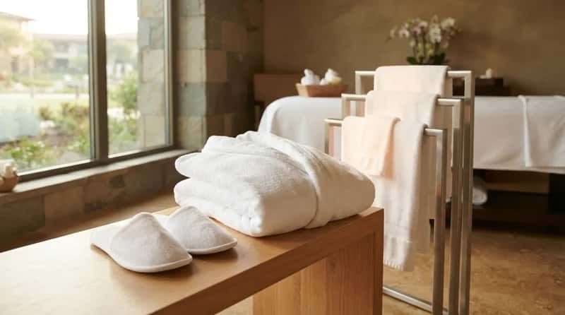 #3 - An Extra Robe, Warmer Slippers, or a Heated Towel (Image Credits: Gemini)