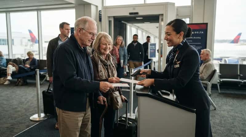 #2 - Your Travel Companion Can Board With You, Even If Their Group Hasn't Been Called (Image Credits: Gemini)