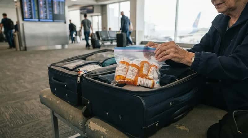#11 - The Medication Rule That Never Goes in the Checked Bag (Image Credits: Gemini)