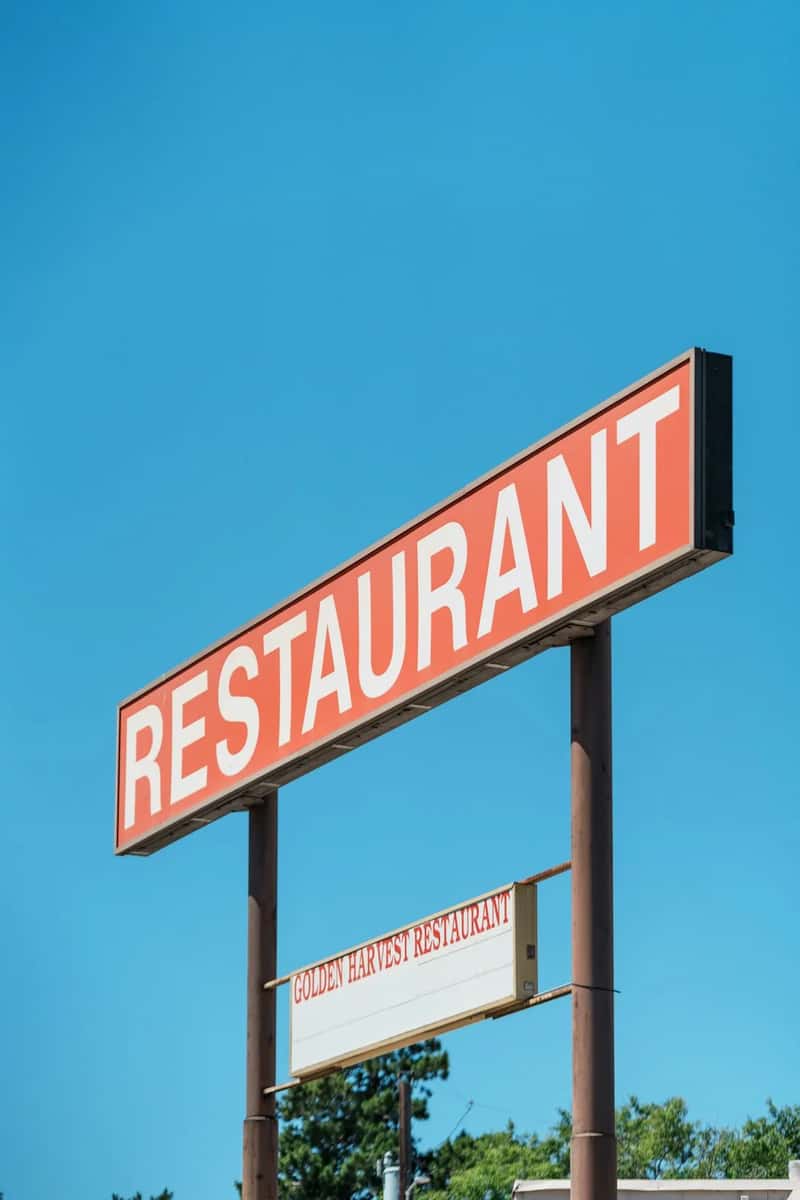 2. Seating yourself past the "please wait to be seated" sign (Image Credits: Unsplash)