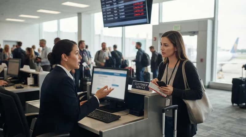 #6 - When Your Flight Is Cancelled, Rebooking Isn't Your Only Option (Image Credits: Gemini)