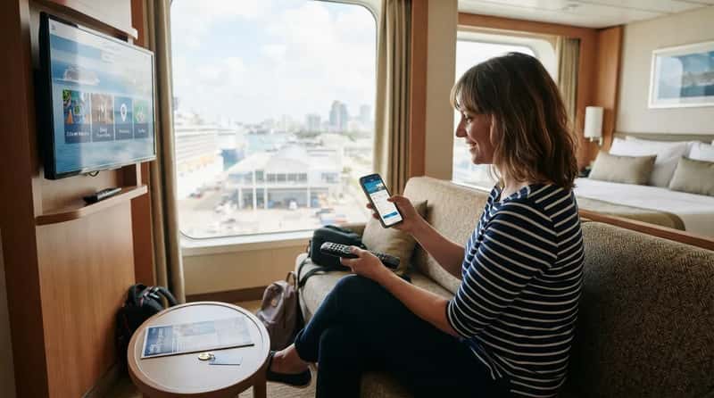 #3 - They Scroll the Cabin TV and Ship App Before Dinner (Image Credits: Gemini)