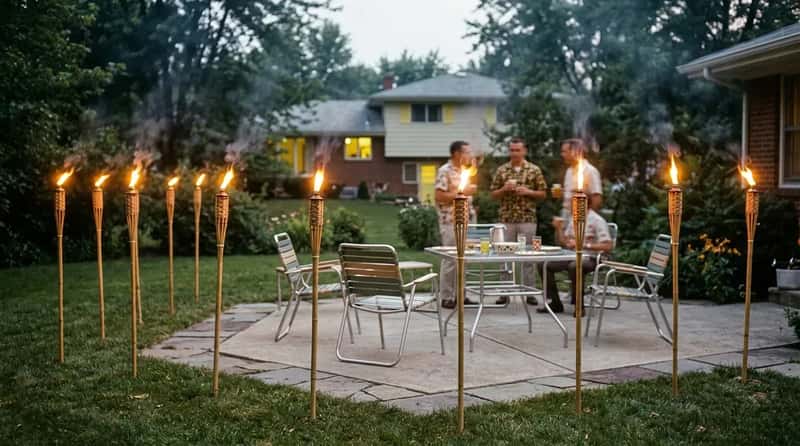 #20 - Tiki Torches Ringing the Whole Patio (Image Credits: Gemini)