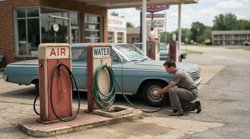 #11 - Free Air and Water, No Quarters Needed (Image Credits: Gemini)