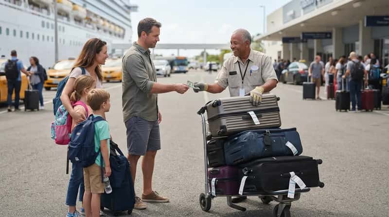 5. They Tip the Porters Before They Even Ask (Image Credits: Gemini)
