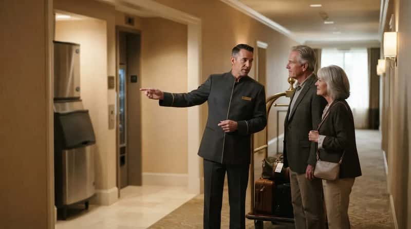 #8 - He Maps Out the Ice Machine and Elevator in the Same Breath (Image Credits: Gemini)