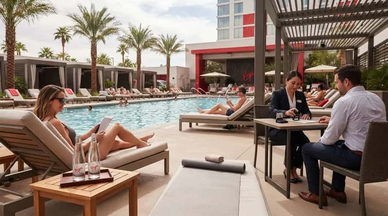 #9 - Virgin Hotels Las Vegas: Wellness Classes and a Notary (Image Credits: Gemini)