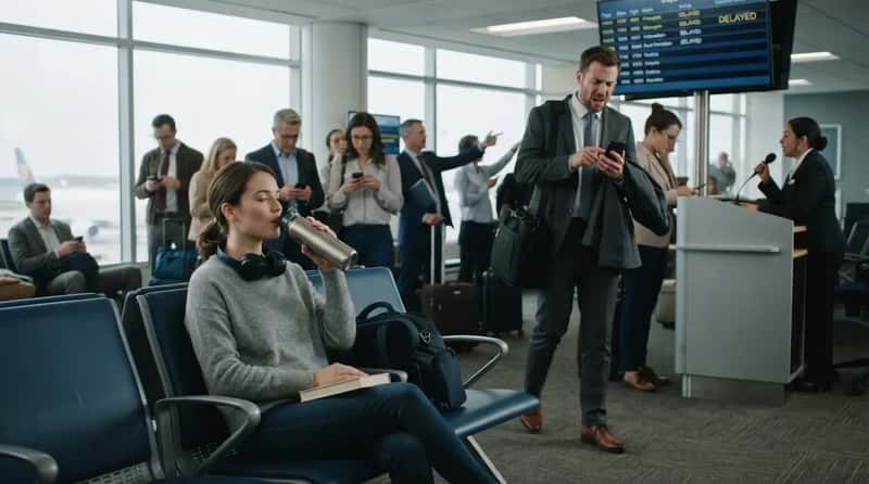 #8 - They Stay Eerily Calm When Delays Get Announced (Image Credits: Gemini)
