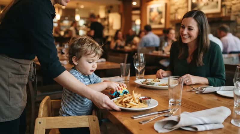 #9 - A Distracted Toddler Gets a Secret Kitchen Treat (Image Credits: Gemini)