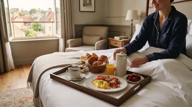 5. A First-Morning Room Service Upgrade (Image Credits: Gemini)