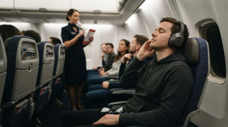 #20 - Tuning Out the Entire Safety Briefing (Image Credits: Gemini)