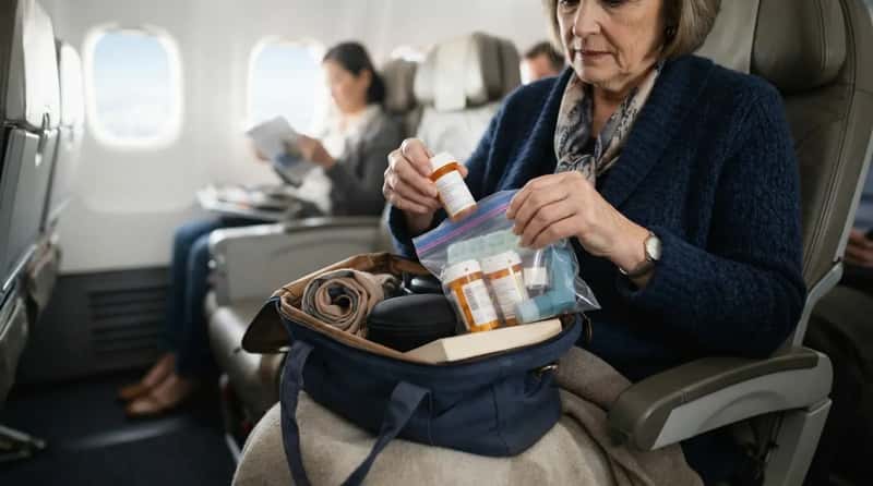 15 - Medication Never Touches a Checked Bag, Period (Image Credits: Gemini)