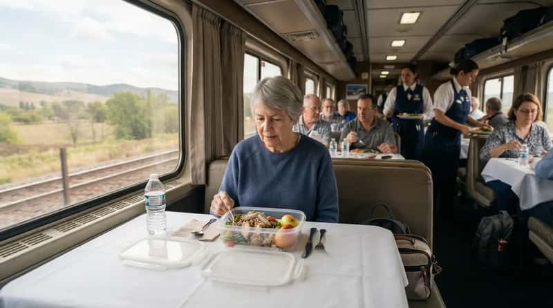 #7 - Gluten-Free And Low-Sodium Requests Amtrak Simply Can't Fill (Image Credits: Gemini)