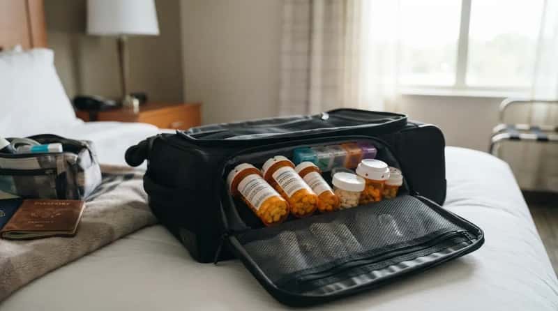 #7 - Medications Ride in the Carry-On, Never Below (Image Credits: Gemini)
