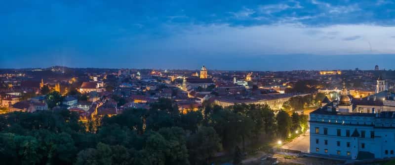 Vilnius, Lithuania (Image Credits: Wikimedia)