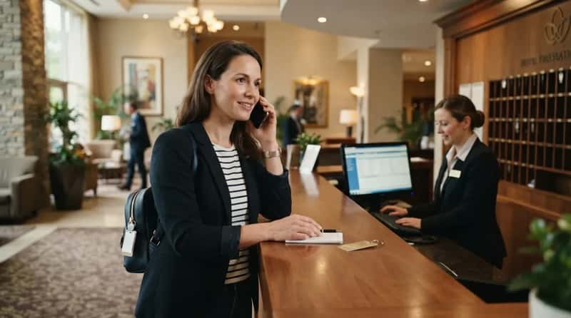 #2 - They Tell the Hotel When Their Plans Change (Image Credits: Gemini)