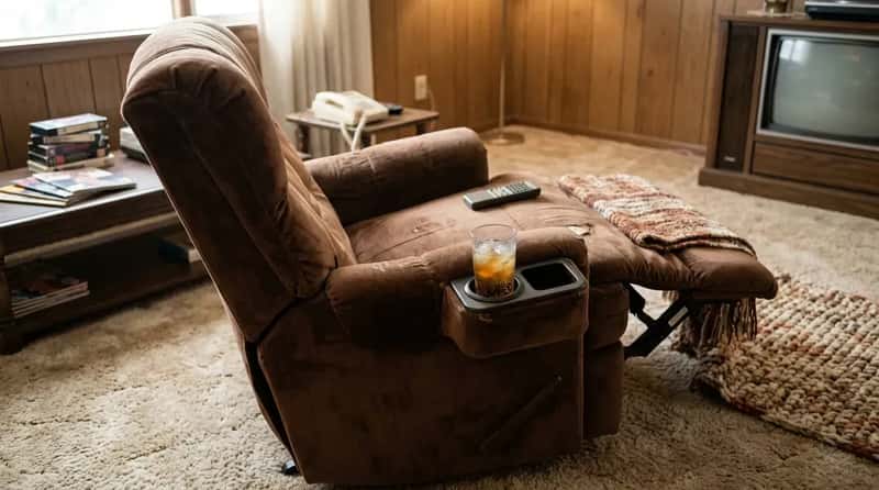 #25 - The Recliner With a Built-In Cup Holder (Image Credits: Gemini)