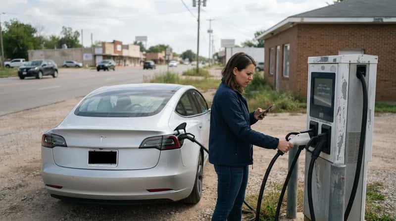 12. EV Drivers Confirm the Charger Actually Works (Image Credits: Gemini)