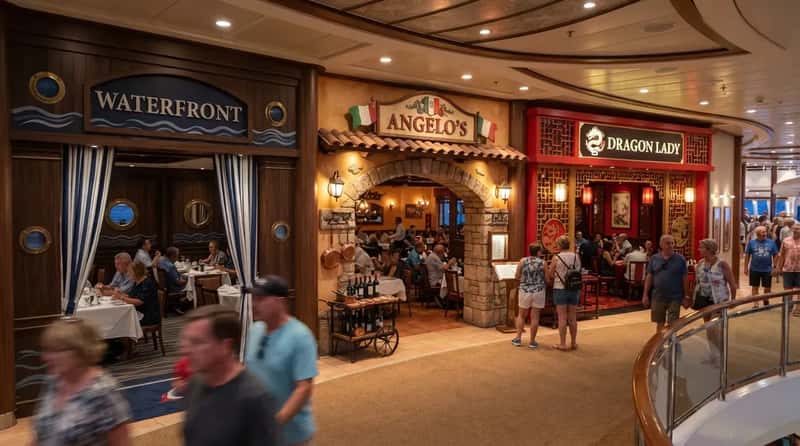 #12 - On Some Ships, "The Dining Room" Is Three Different Restaurants (Image Credits: Gemini)