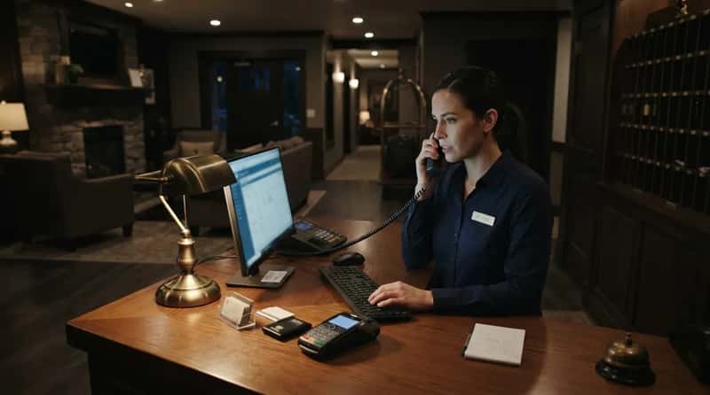 #16 - At Small Hotels, One Person May Be the Entire Staff (Image Credits: Gemini)