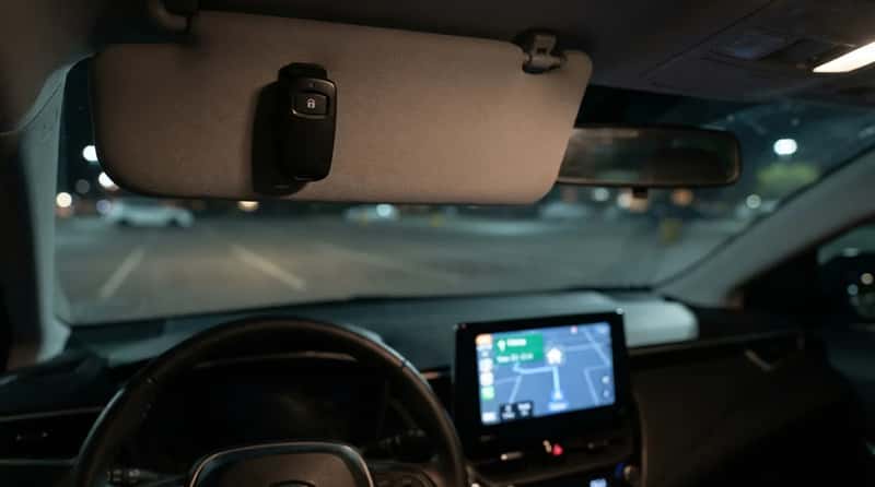 #1 - Your Garage Door Opener and Home Address in the GPS (Image Credits: Gemini)