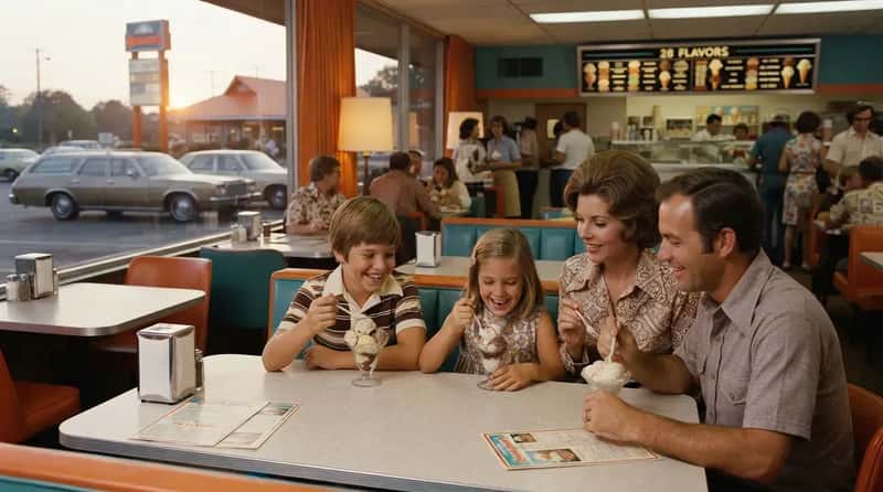 #9 - Howard Johnson's 28 Flavors as the Nightly Reward (Image Credits: Gemini)