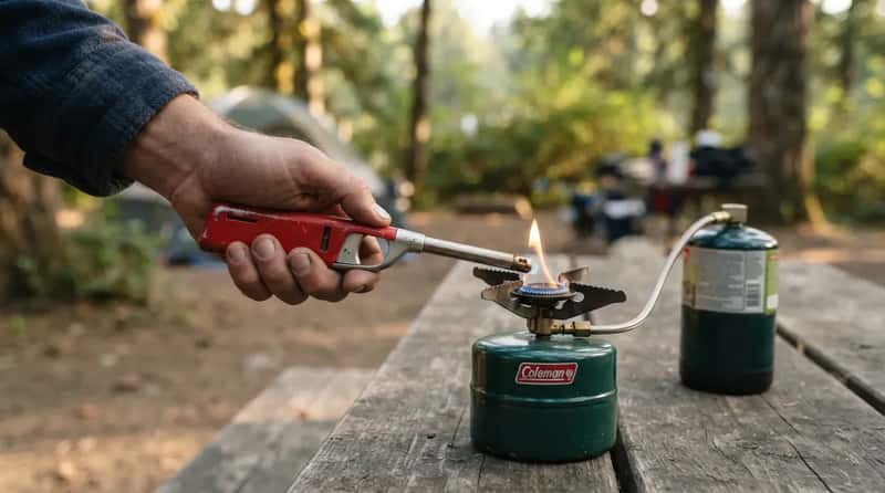 #14 - A Lighter That Isn't Buried With the Stove Fuel (Image Credits: Gemini)