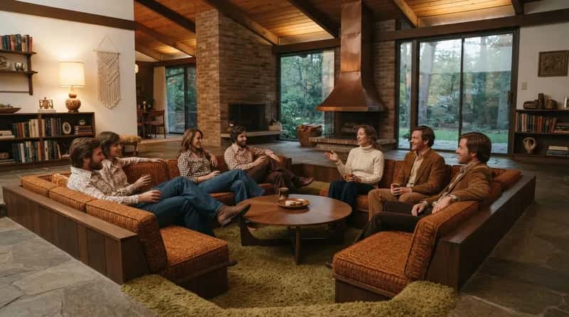#1 - The Conversation Pit Made "Come Sit With Us" a Physical Design Choice (Image Credits: Gemini)