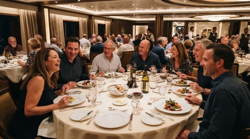 #3 - Multi-Course Dinners Can Stretch a Big Party's Evening (Image Credits: Gemini)