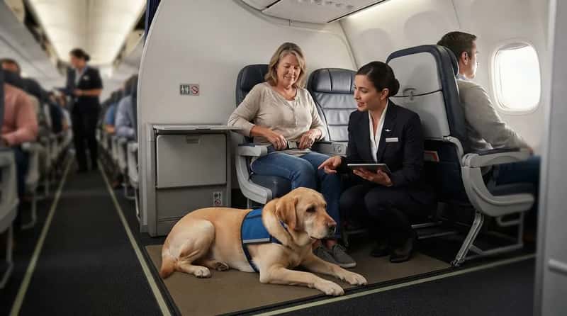 #6 - The Service Animal Seating Override (Image Credits: Gemini)