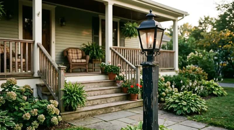 #7 - The Front Porch Lantern on a Post (Image Credits: Gemini)