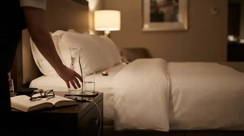 #12 - Water Moved to the Exact Side of the Bed a Guest Actually Sleeps On (Image Credits: Gemini)