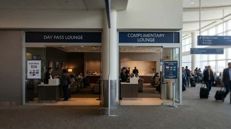 #10 - Day-Pass Lounge Access When a Free Lounge Sits One Concourse Over (Image Credits: Gemini)