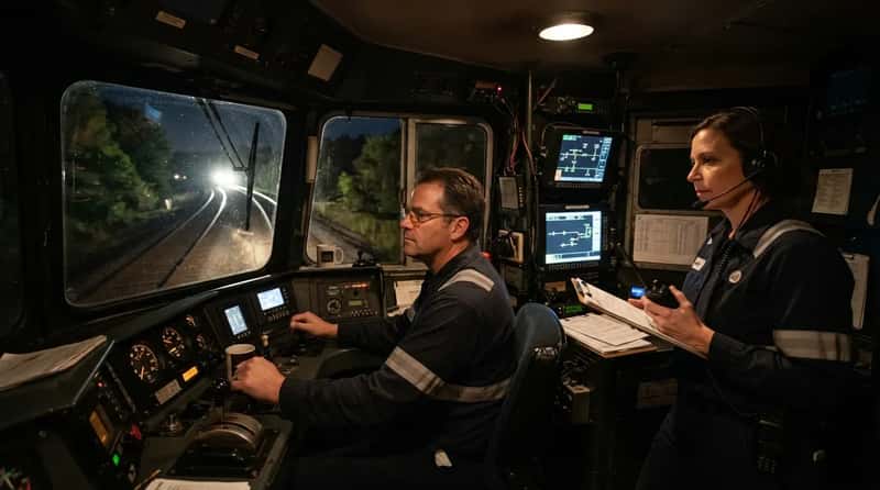 #5 - Engineers and Conductors Are Legally Banned From Sleeping on the Job (Image Credits: Gemini)