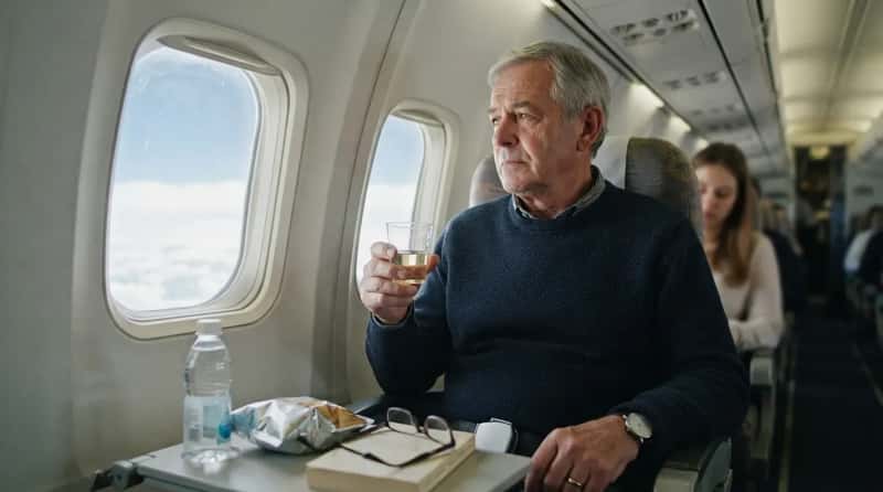 #7 - The Free Drink That Hits Harder at 35,000 Feet (Image Credits: Gemini)