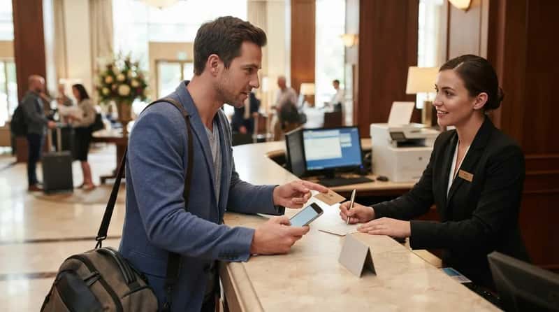 7. Get the Wi-Fi Password AND Ask About a Backup Network (Image Credits: Gemini)