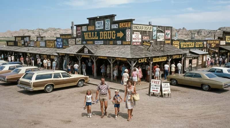 #2: Wall Drug, the Pharmacy That Advertised Its Way Into a Landmark (Image Credits: Gemini)