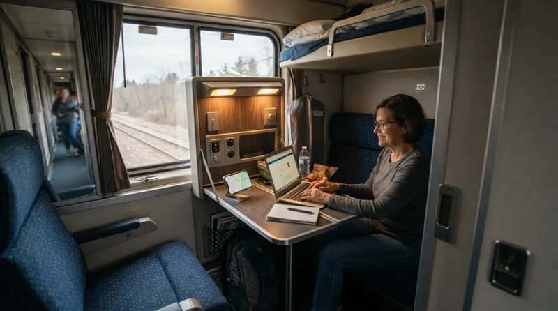 #5 - They Treat the Roomette Like a Tiny Command Center (Image Credits: Gemini)