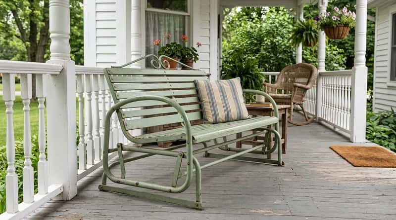 #20 - The Metal Porch Glider (Image Credits: Gemini)