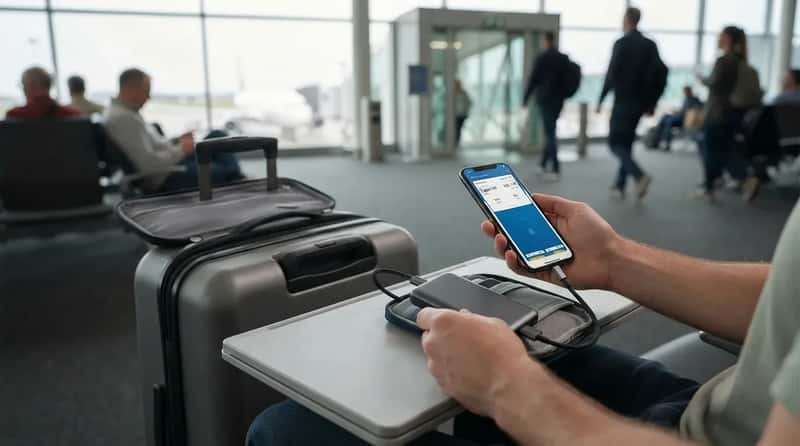 #15 - A Power Bank in the Carry-On, Never the Checked Bag (Image Credits: Gemini)