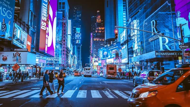 Times Square, New York City (Image Credits: Unsplash)
