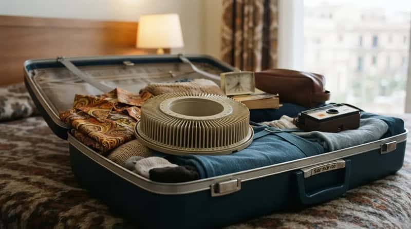 #8 - A Slide Projector Carousel Tray, Packed for Later (Image Credits: Gemini)