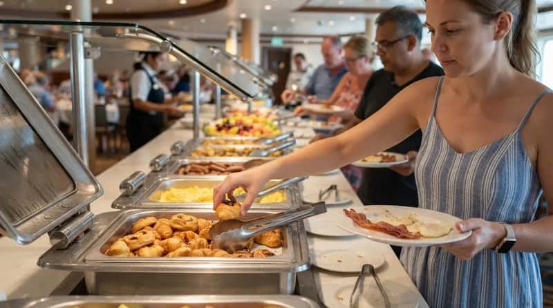 #15 - Grabbing Buffet Food With Bare Hands (Image Credits: Gemini)