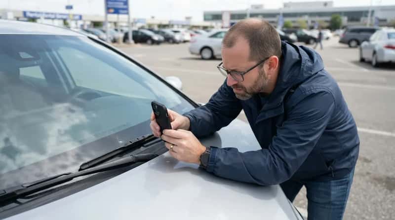 #20 - The Zoom-In Windshield Inspector (Image Credits: Gemini)