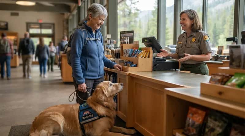 #9 - Service Dogs Get Welcomed, Not Grilled (Image Credits: Gemini)