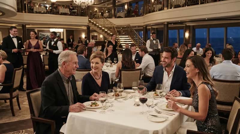 #4 - Formal Night Isn't the Strict Ritual Older Guests Remember (Image Credits: Gemini)