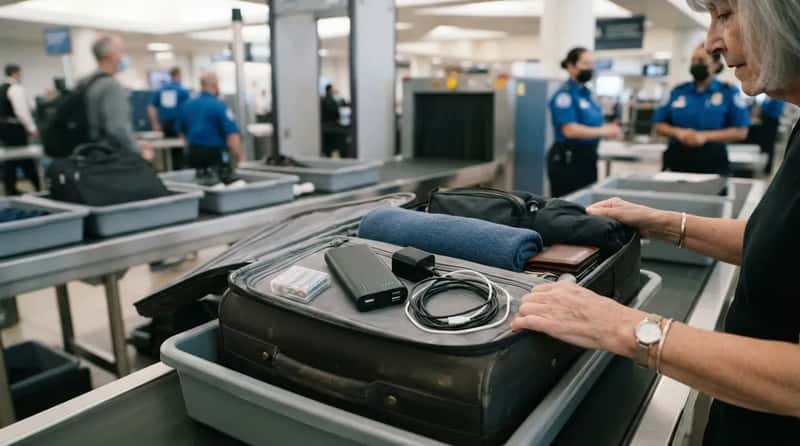 9 - Batteries and Chargers Never Go in Checked Luggage (Image Credits: Gemini)