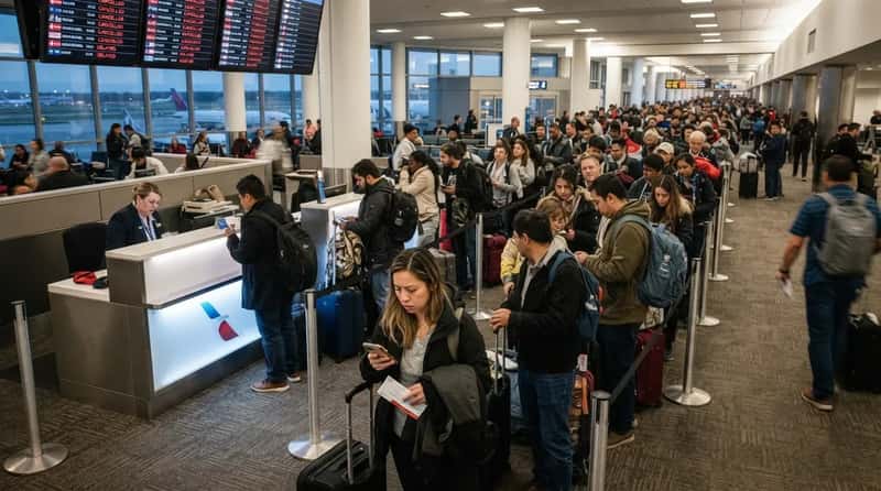 #17 - Never Stand In The Physical Rebooking Line (Image Credits: Gemini)