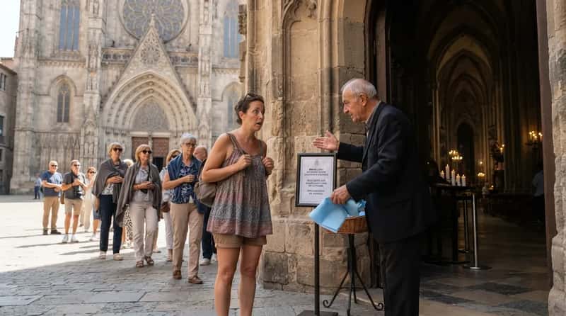 #15 - Ignoring Dress Codes at Sacred Sites (Image Credits: Gemini)