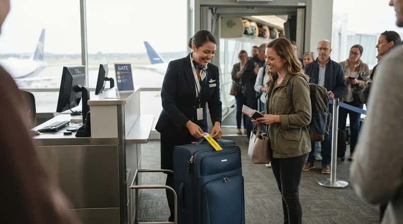 #21 - Requesting a Free Gate-Check for an Oversized Bag (Image Credits: Gemini)